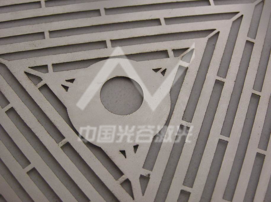 激光切割樣品